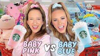 BABY PINK  VS BABY BLUE 🩵 TARGET SHOPPING CHALLENGE