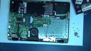 Acer Travelmate P276 Disassembly Repair Upgrade Tutorial Keyboard HDD SSD Memory RAM Battery DVD