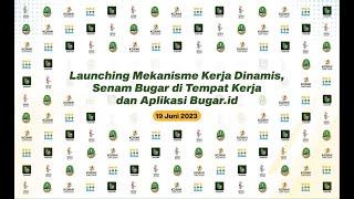 Launching Mekanisme Kerja Dinamis Senam Bugar di Tempat Kerja dan Aplikasi Bugar.id