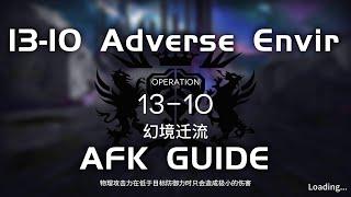 13-10 AE CM Adverse Environment  Main Theme Campaign  AFK & Easy Guide 【Arknights】