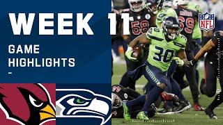 Cardinals vs. Seahawks Week 11 Highlights  NFL 2020