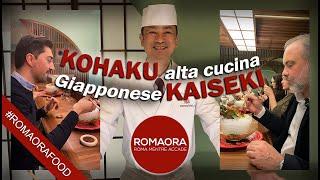 Arriva KOHAKU la vera Alta Cucina KAISEKI GIAPPONESE a Roma