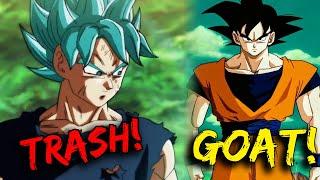 Why I HATE DBS Goku - Z Goku VS Super Goku Song