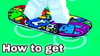 How to unlock Doodle Hoverboard in Pet Simulator X  Pet Sim X Doodle Hoverboard