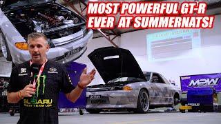 We Become the Most Powerful GT-R Ever at Horsepower Heroes at Summernats 35