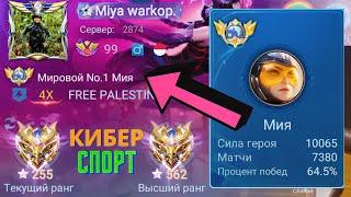 ТОП 1 МИРА МИЯ ПЫТАЕТСЯ СОТВОРИТЬ НЕВОЗМОЖНЫЙ КАМБЭК  MOBILE LEGENDS