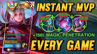 THIS NEW ITEMS FOR CECILION WILL HELP YOU TO REACH MYTHIC FAST  MUST WATCH  TOP GLOBAL CECILION