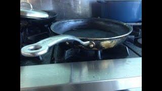 How to repair loose riveted frypan handles - DIY pan repair