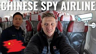 Onboard a BIZARRE CHINESE SPY AIRLINE with Suspicious SECURITY