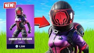 New Corrupted Voyager Skin Fortnite Battle Royale