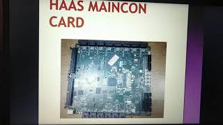 Haas Maincon card repair