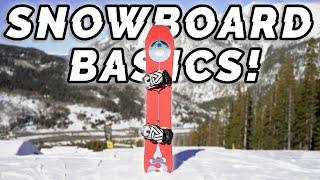 SNOWBOARD BASICS  Beginners Guide
