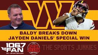 Brian Baldinger Breaks Down Jayden Daniels Special Performance  Sports Junkies