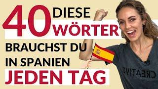 Für Anfänger spanische Wörter für jeden Tag