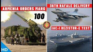 Indian Defence Updates  Armenia Orders 100 MArG36th Rafale ArrivalINS Vikrant Rezistor-E Test