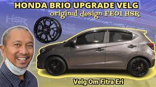 Modifikasi Mobil Honda Brio Velg Ring 15 Fe01 Hsr  Velg Design Om Fitra Eri  Kick Off Ciputat