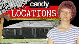 Real CANDY Montgomery Locations 🪓 1980 LOVE & DEATH - True Crime Story  Dallas TX