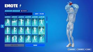 ALL FORTNITE ICON SERIES AND NEW TIKTOK EMOTES