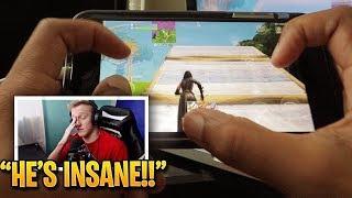 Tfue Reacts to Best Fortnite Mobile Players