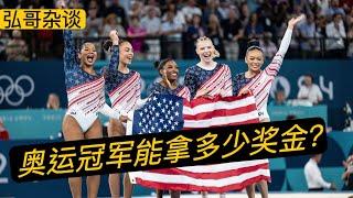 世界各国的奥运冠军奖金是多少钱？美国运动员的奖金是谁出钱？NBA巨星们在法国花了1500万美元吗？