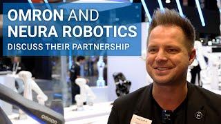 Omron and NEURA Robotics Discuss Partnership Thats Transforming Manufacturing at Automate 2024