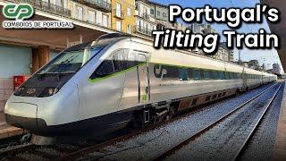 LISBON to PORTO on Portugals Premier Train - CP Alfa Pendular First Class Review