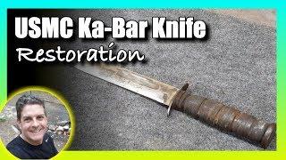 USMC Ka-Bar Knife Restoration