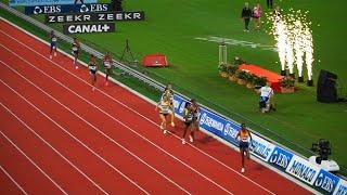 AKIDOR Winner BATTOCLETTI ok - 5000m F - Diamond League Monaco 2024 #paris2024