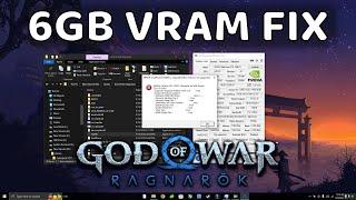 God of War Ragnarok  6GB Vram Error Fixed  Not Launching fix  Startup Error Fix  4GB Vram