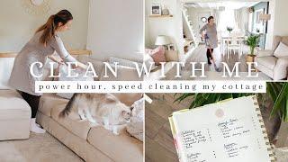 POWER HOUR ⏱  satisfying speed clean homemaking & house reset