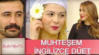 Zuhal Topalla 112. Bölüm HD  Dilek ve İbrahimden Muhteşem İngilizce Düet