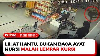 VIRAL Penjaga Toko Lari Ketakutan Usai Lihat Hantu di Minimarket  tvOne Minute