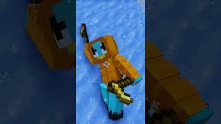 Ice Climbing Challenge in Minecraft…