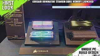 CORSAIR DOMINATOR Titanium DDR5 Memory Launched - Up to 192 GB 4x 48 GB kits - Computex 2023