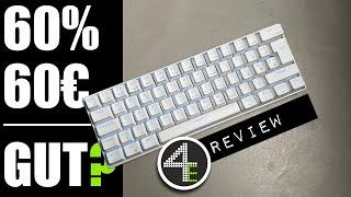 Royal Kludge RK61 Review  60% Gaming Tastatur für nur 60- €? Taugt das was?