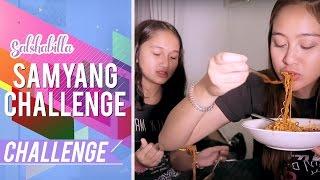 Salshabilla #CHALLENGE - GAK ADA APA-APANYA SAMYANG CHALLENGE WITH NABILA