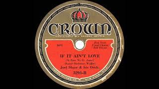 1932 Joel Shaw Gene Kardos - If It Aint Love Dick Robertson vocal