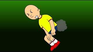 caillou farts and gets grounded