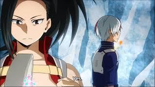 My Hero Academia - Todoroki is a GentlemanEmbarrassed Around Momo