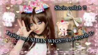 I GOT 3 SHEIN WIGS??? I don’t know how to feel abt them…  find out if they’re worth it or not