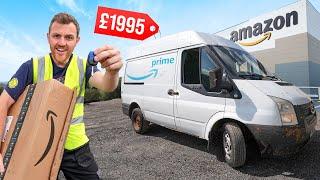 I BOUGHT A WRECKED AMAZON DELIVERY VAN Did I Get Scammed?
