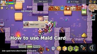 Elona Mobile- How to use the Maid Card