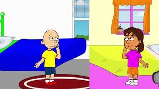 Caillou and Dora brainwashes Fred to Give Boris and Elena a concussion timeConcussion time back