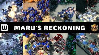 Starcraft 2 BRUTAL. EPIC. TERRAN. Maru vs Cure