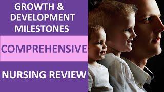 Growth & Development Milestones and Stages COMPREHENSIVE Pediatric Nursing NCLEX Review
