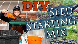 Easy DIY Seed Starting Mix