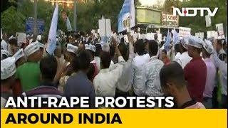 Countrywide Protests Over Kathua Unnao Rape Cases