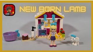 LEGO Friends 41029 Stephanies New Born Lamb Speed Build