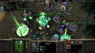 Warcraft 3 1on1 Undead vs Human  Full WC3 Gameplay