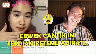 TERDIAM ADIPATI DOLKEN TEBAR PESONA SAMA CEWEK CANTIK OME TV INI..